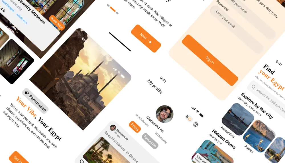 تصميم واجهات UI/UX لتطبيقات الموبايل (احترافي وعصري)