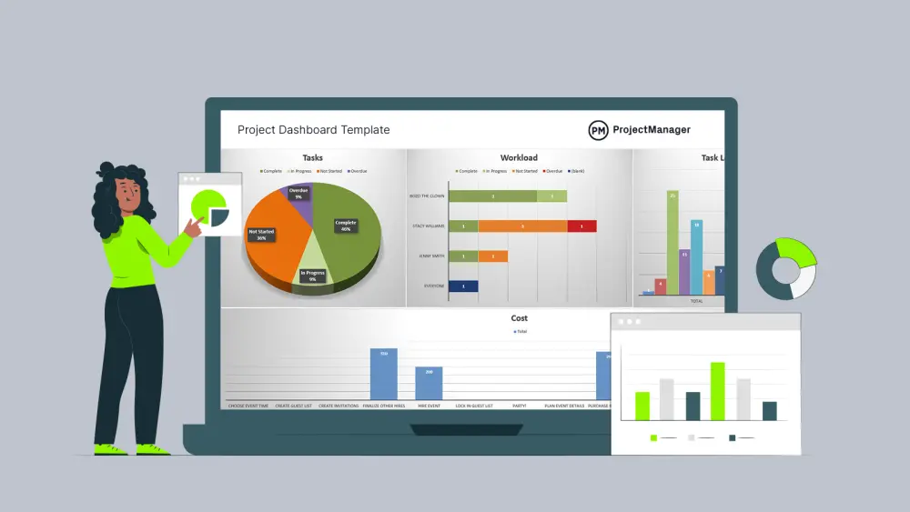 لوحة تحكم تفاعلية باستخدام الاكسيل(Dashboard)
