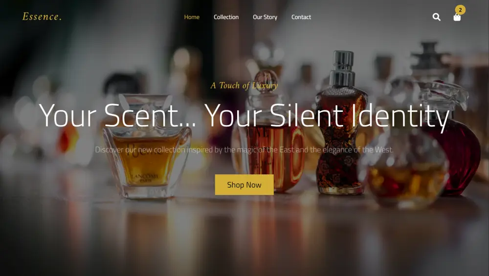 تصميم صفحة هبوط Landing Page احترافية بـ HTML و CSS