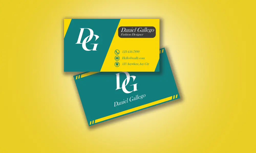 تصميم كروت شخصية