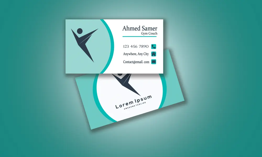 تصميم كروت شخصية