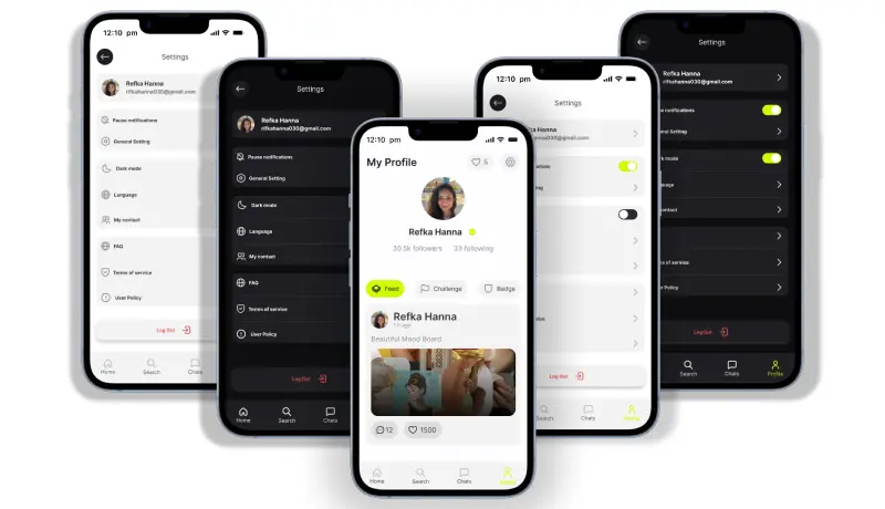 تصميم واجهات احترافية UX/UI لتطبيقات الهاتف - iOS & android