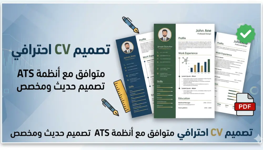 سيرة ذاتية متوافقة مع أنظمة الـ ATS.