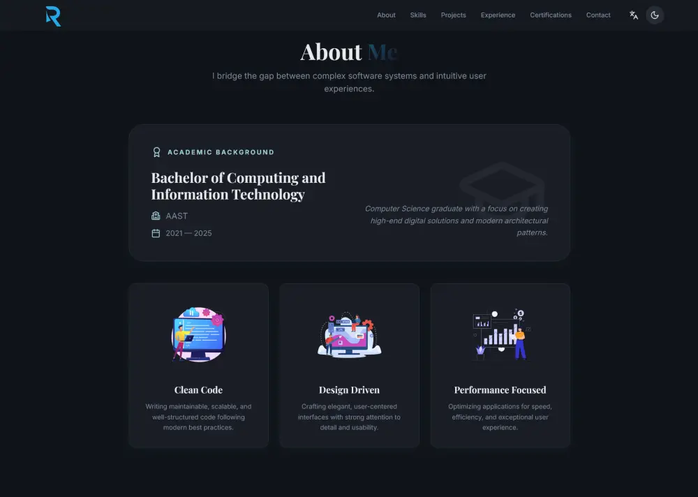 إنشاء بورتفوليو شخصي احترافي لعرض مشاريعك ومهاراتك