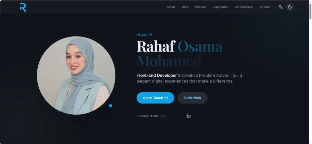 إنشاء بورتفوليو شخصي احترافي لعرض مشاريعك ومهاراتك