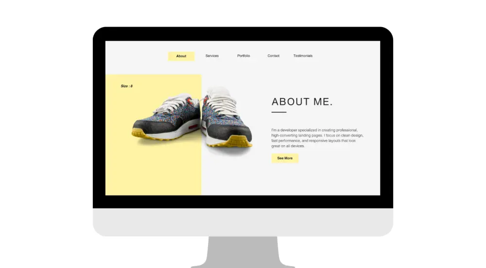 صفحات هبوط احترافية - Landing Pages