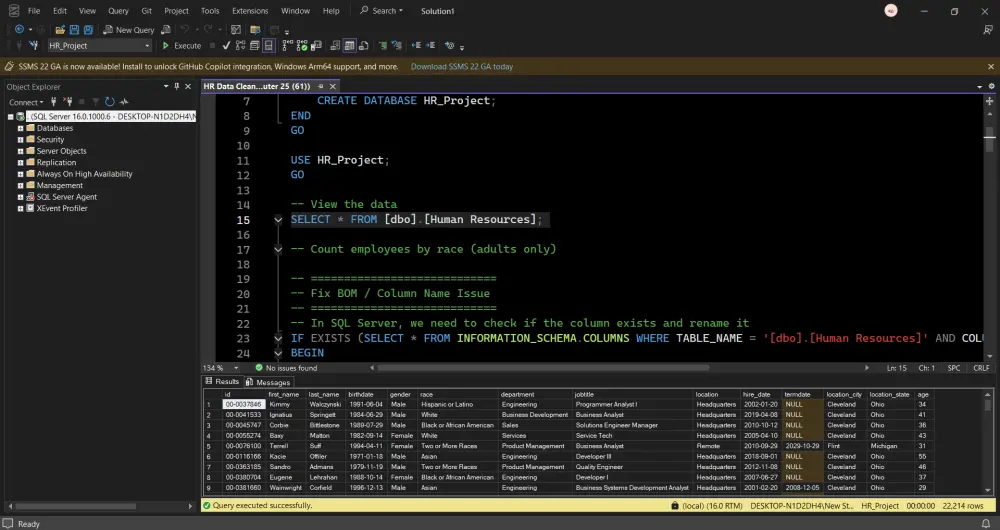 SQL Data Analysis & Business Reports – Queries, KPIs & Insights