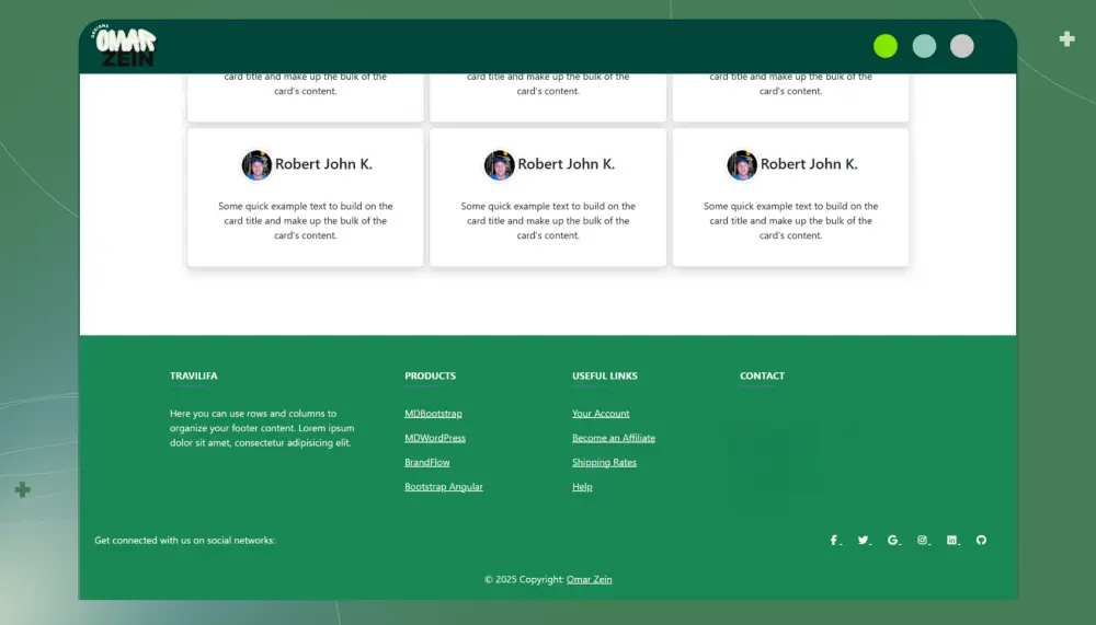 تصميم (Landing Page) احترافية لعرض خدمتك أو مشروعك