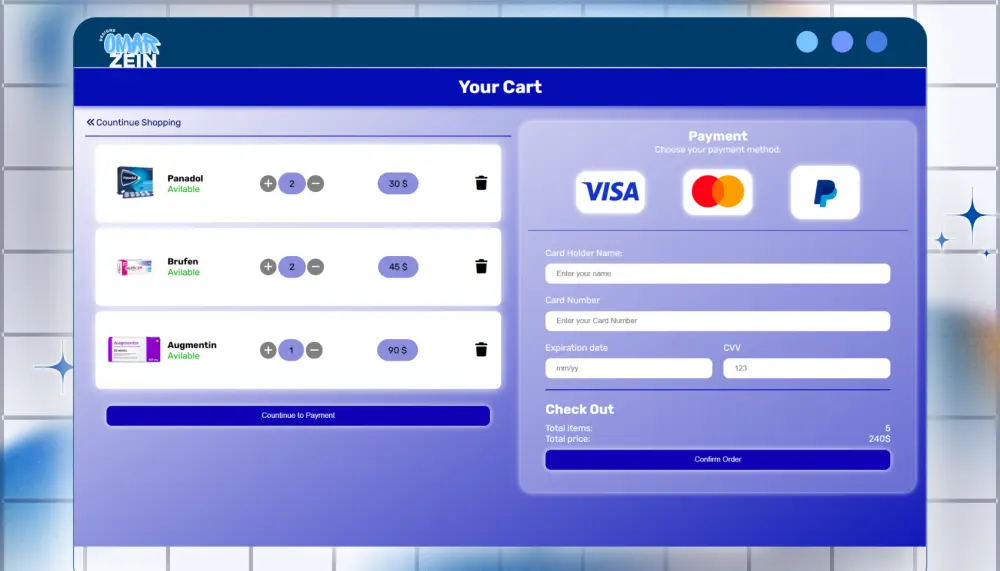 تصميم وتنفيذ متجر إلكتروني احترافي لعرض وبيع المنتجات