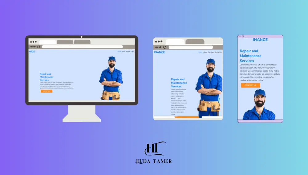 تحسين توافق المواقع مع جميع الشاشات (Responsive)