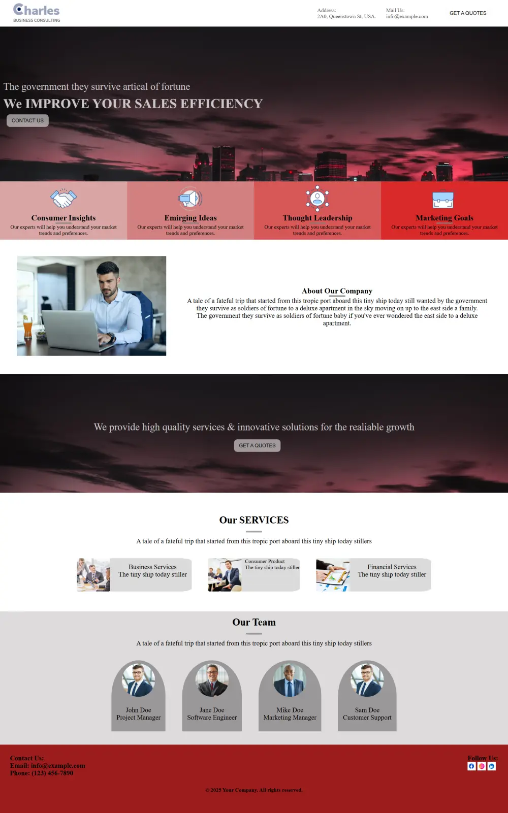 تحويل التصميم إلى موقع ويب متجاوب