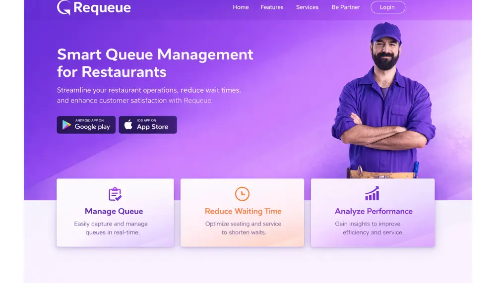 تصميم صفحة هبوط (Landing Page) حديثة باستخدام HTML وCSS وJS