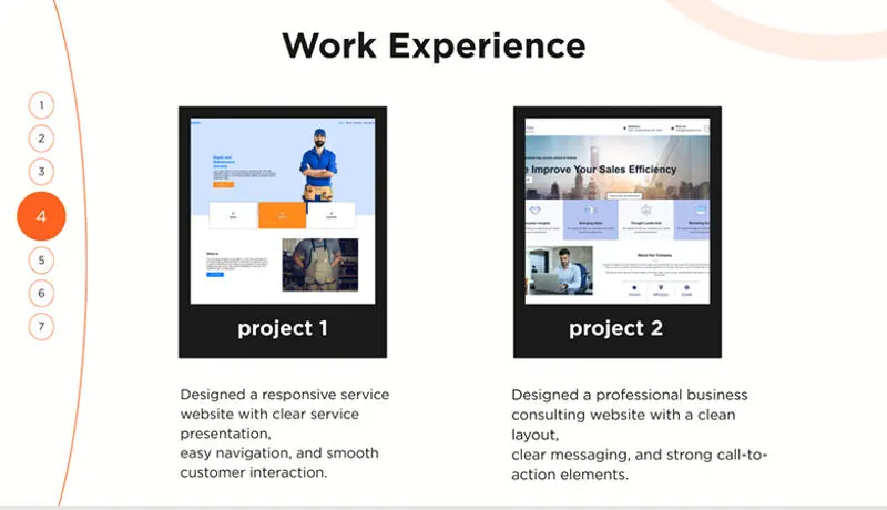 تصميم بورتفوليو لعرض أعمالك أو شركتك