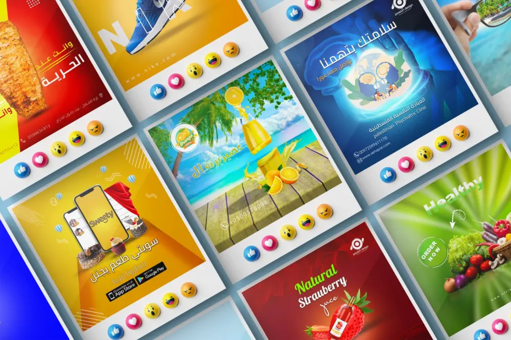 تصميم سوشيال ميديا احترافي