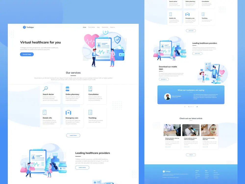 تصميم صفحة هبوط احترافية ومتجاوبة وسريعة تناسب مشروعك