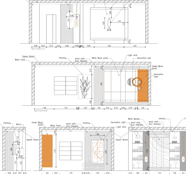 تصميم مخططات بالاتوكاد معماري وتنفيذي