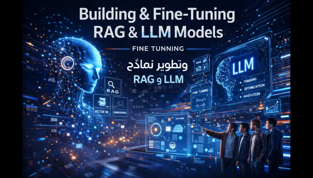 بناء وتطوير نماذج RAG,LLM