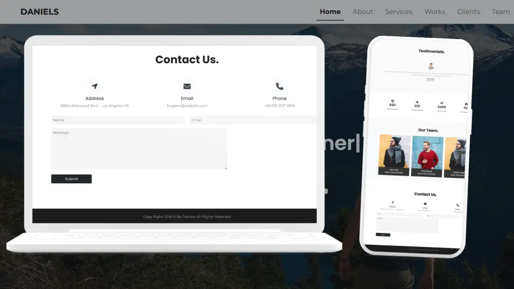 تحويل تصاميم Figma/PSD إلى كود HTML/CSS متجاوب