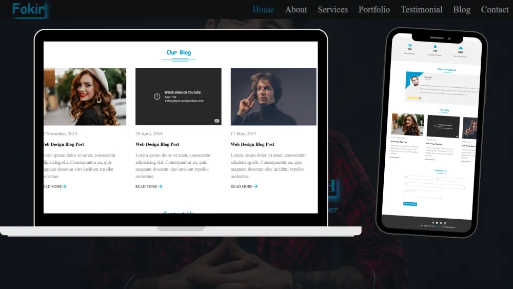 تحويل تصاميم Figma/PSD إلى كود HTML/CSS متجاوب