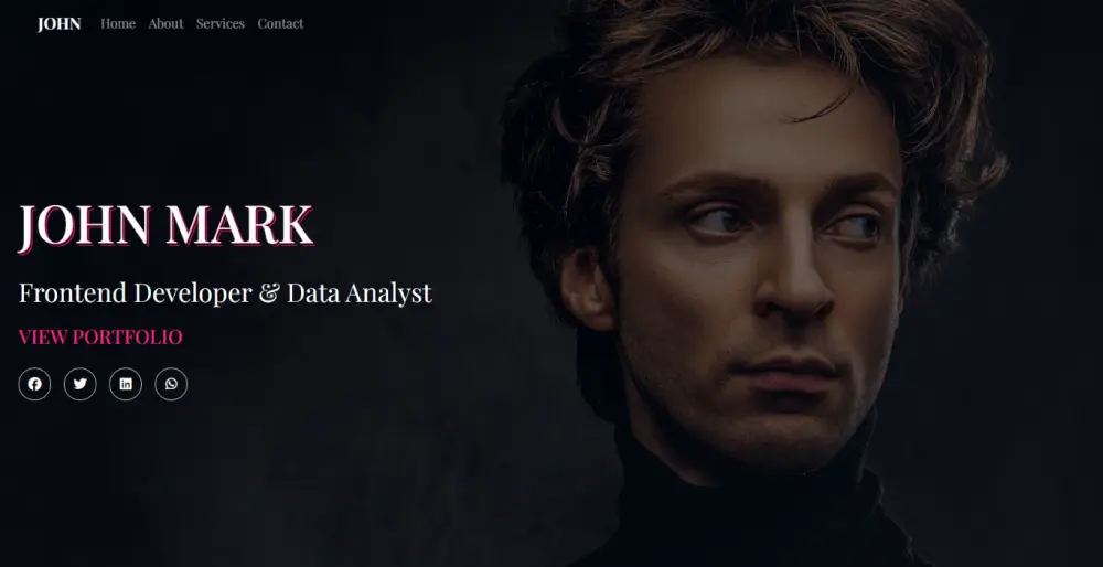 برمجة صفحة هبوط (Landing Page) احترافية ومتجاوبة