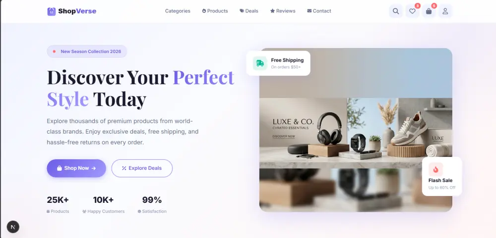إنشاء متجر إلكتروني احترافي لبيع منتجاتك وزيادة المبيعات