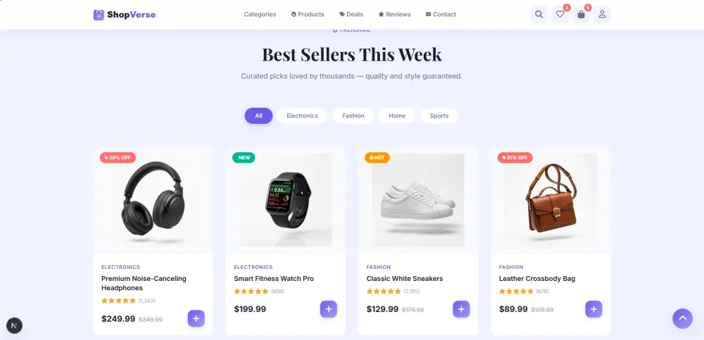 إنشاء متجر إلكتروني احترافي لبيع منتجاتك وزيادة المبيعات