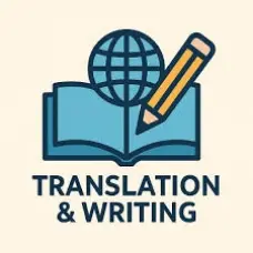 خدمة كتابة وترجمة احترافية عربي ↔ إنجليزي بدقة وجودة عالية