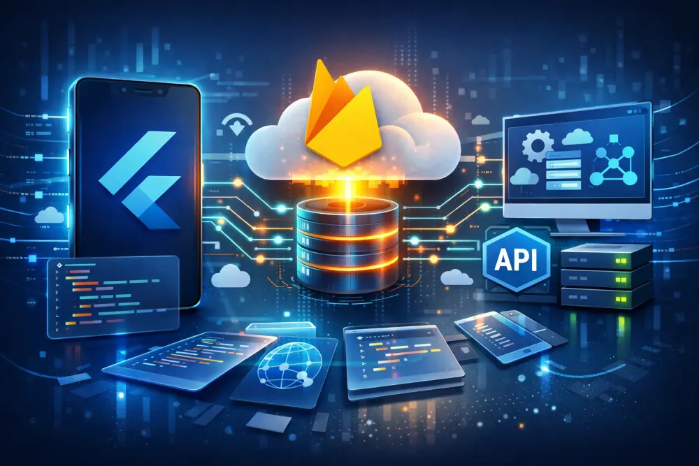ربط Flutter مع API أو Firebase