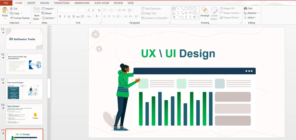 تصميم عروض و ملفات باوربوينت PowerPoint