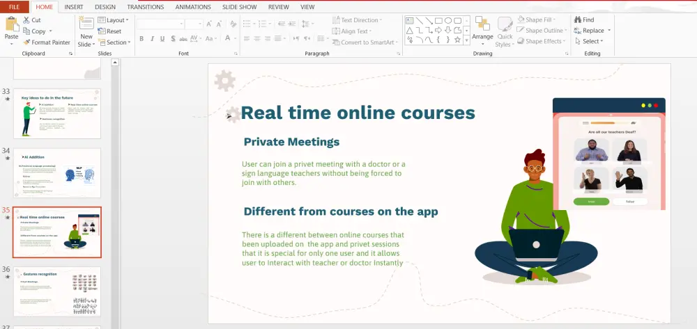 تصميم عروض و ملفات باوربوينت PowerPoint