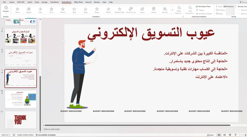 تصميم عروض و ملفات باوربوينت PowerPoint