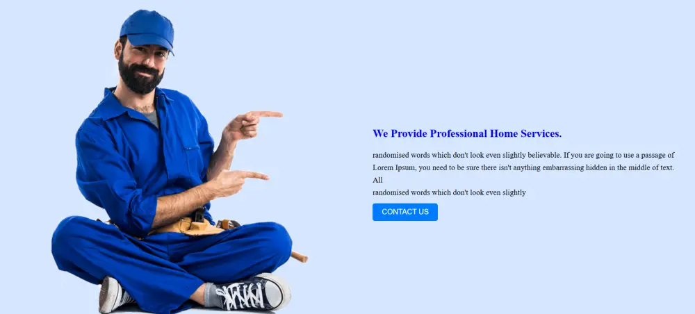 برمجة وتصميم موقع متكامل لخدمات الصيانة المنزلية (سباكة، كهرباء، صيانة عامة)