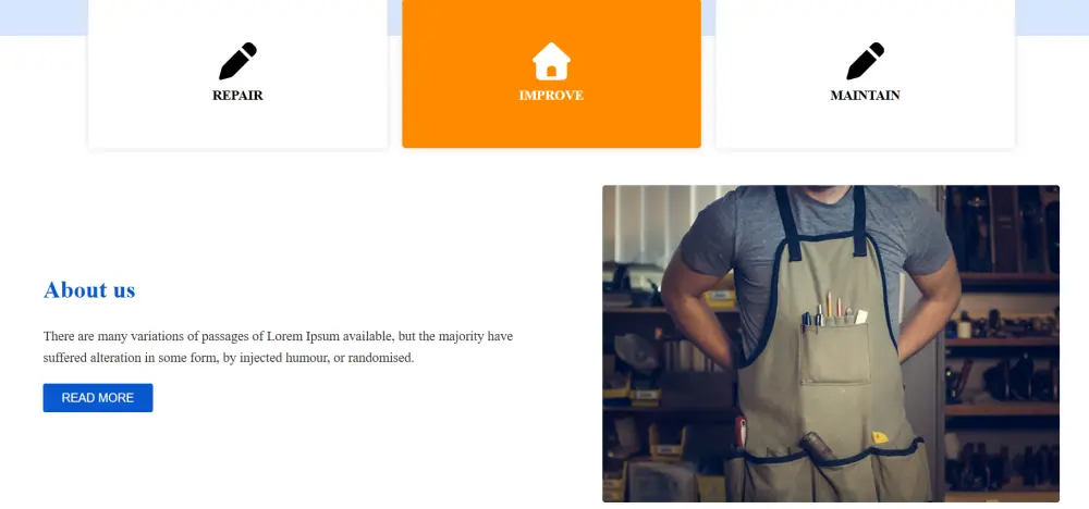 برمجة وتصميم موقع متكامل لخدمات الصيانة المنزلية (سباكة، كهرباء، صيانة عامة)