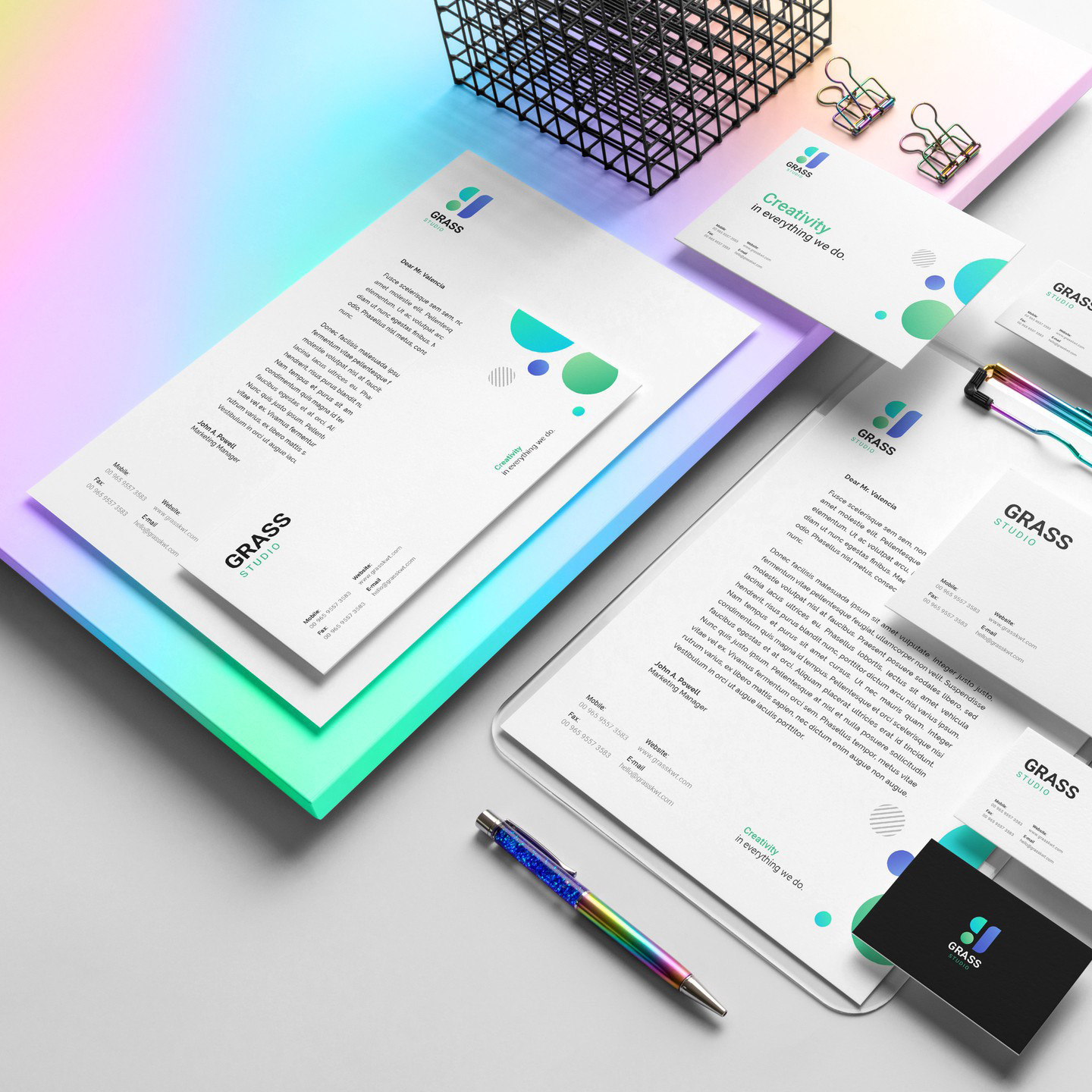 تصميم هوية تجارية