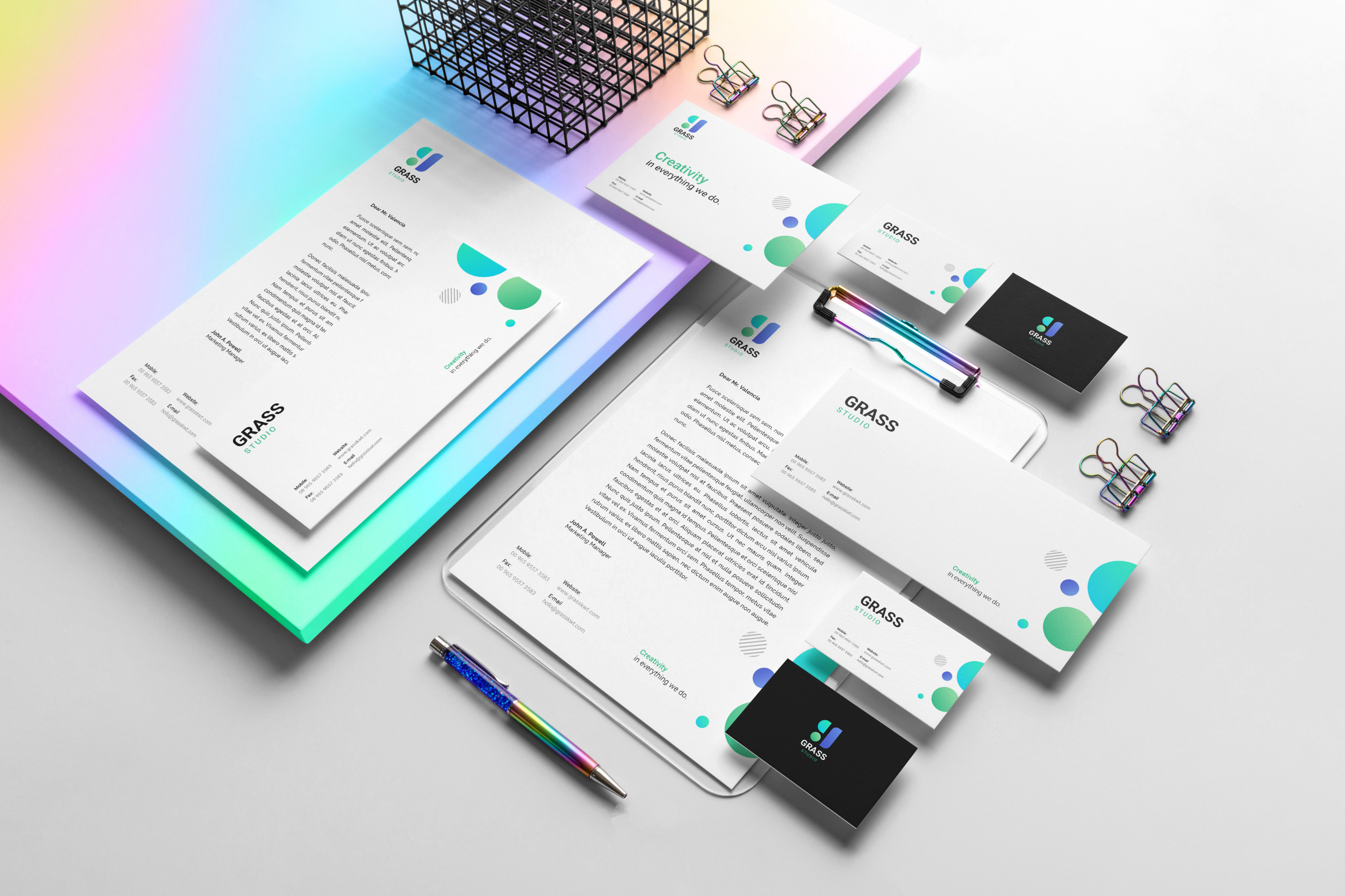 تصميم هوية تجارية