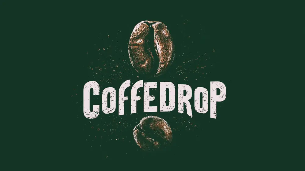 تصميم شعار فريد واحترافي خاص بالمقهى يعكس أجواء القهوة والراحة