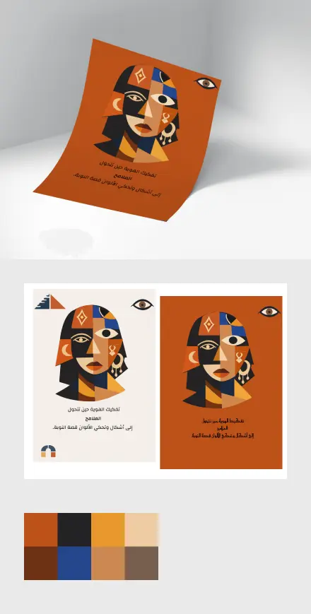 تصميم بوسترات وVisual Art احترافية بأسلوب إبداعي وجذاب