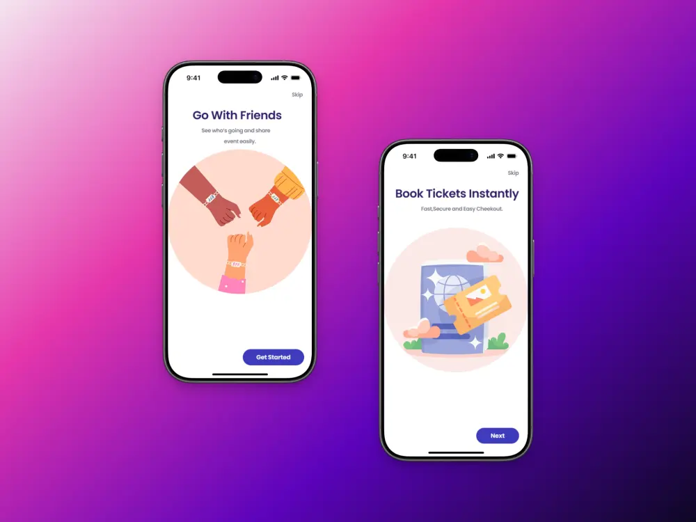 تصميم واجهات تطبيقات موبايل UI/UX احترافية باستخدام Figma