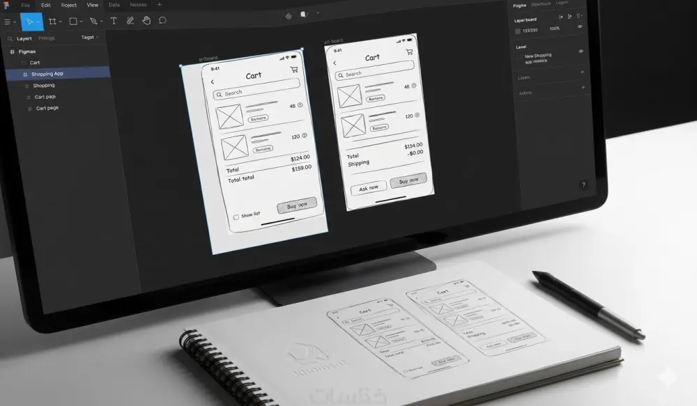 تصميم واجهات مستخدم احترافية (UI&UX) وتطبيقها للأندرويد