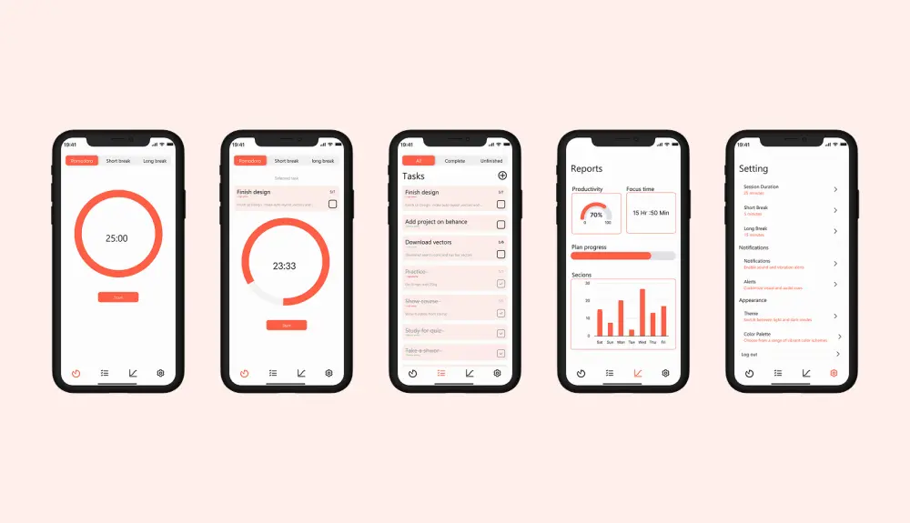 تصميم واجهات وتجرية المستخدم UI/UX للتطبيقات باحترافية