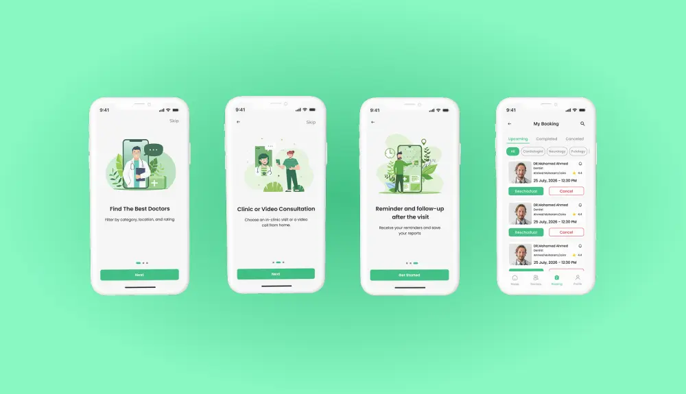 تصميم واجهات وتجرية المستخدم UI/UX للتطبيقات باحترافية