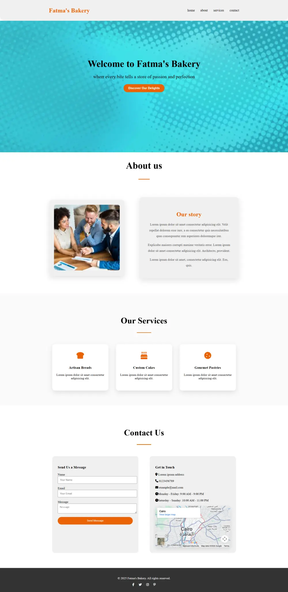 تصميم صفحات هبوط Landing Page بشكل جذاب