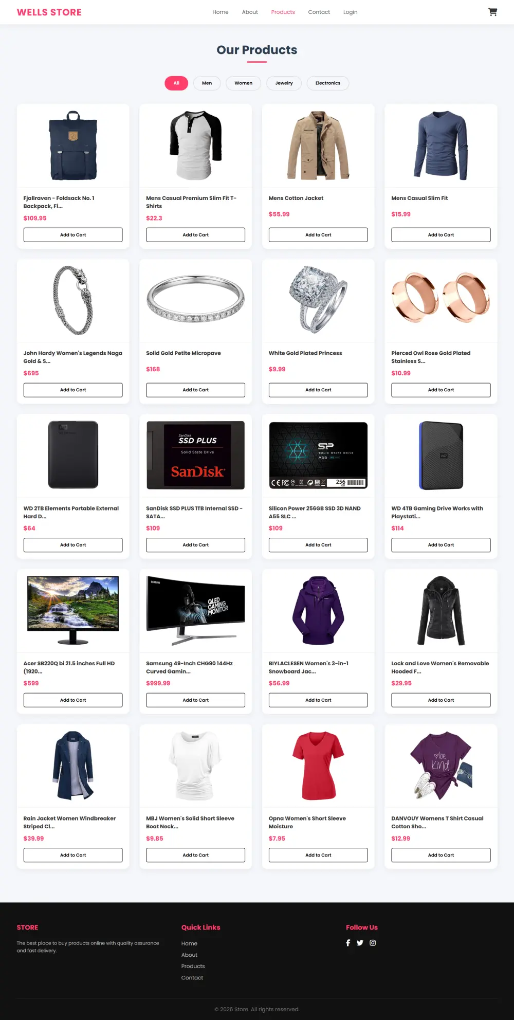 تصميم وبرمجة موقع إلكتروني HTML5, Css5 , JavaScript