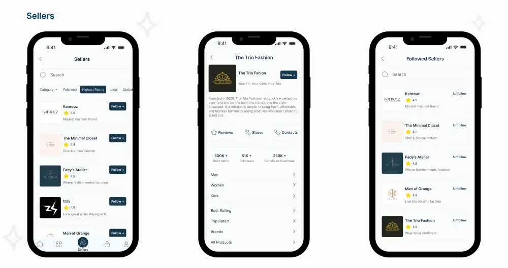 تصميم UI/UX لتطبيق موبايل