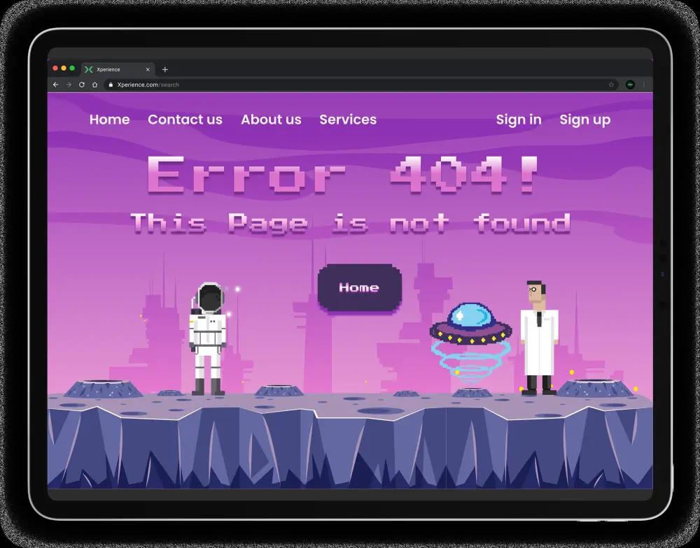 تصميم صفحة 404 لموقعك بشكل إبداعي