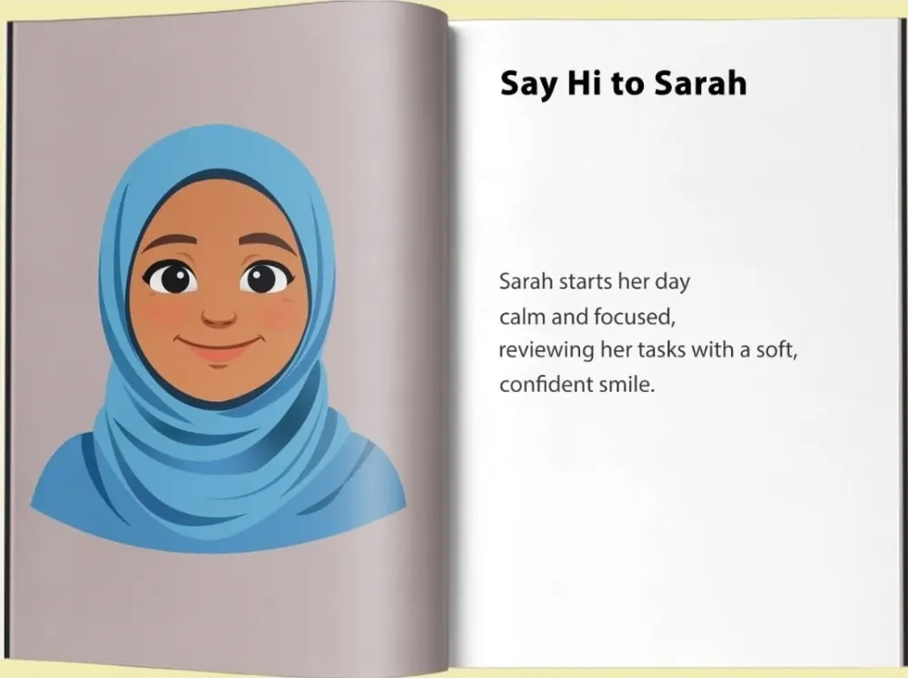 تصميم شخصية واحدة بنمط Flat Character