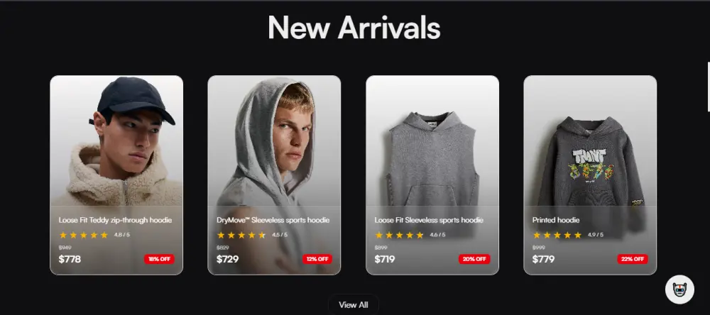 متجر إلكتروني شديد الإحترافية