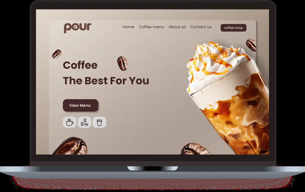 تصميم صفحة هبوط احترافية (Landing Page) مودرن وعالية التحويل