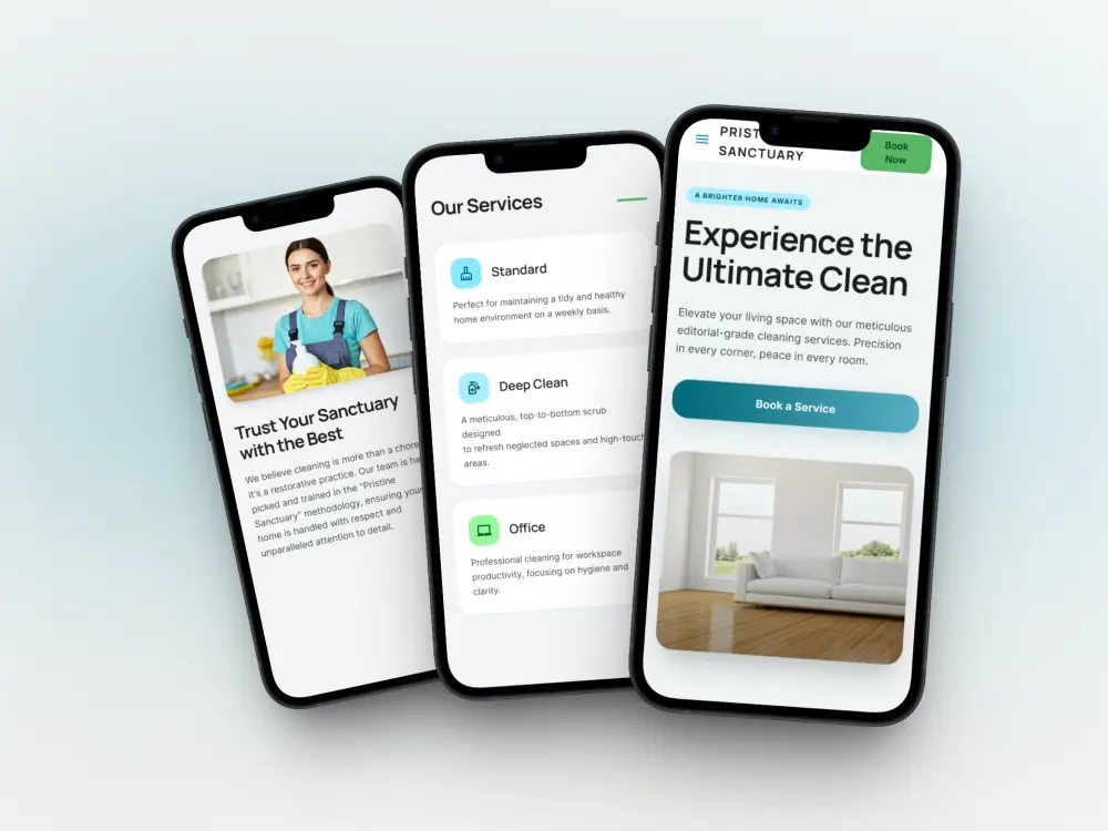 تصميم  وجهات مستخدم للموبيل