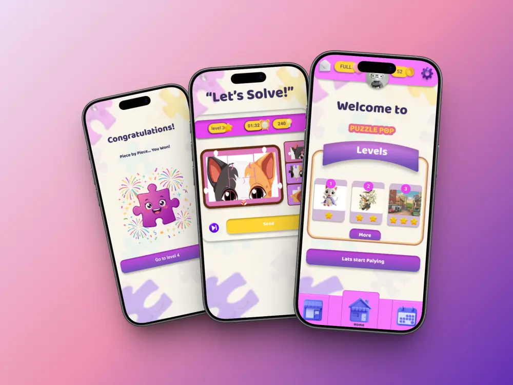 تصميم  وجهات مستخدم للموبيل